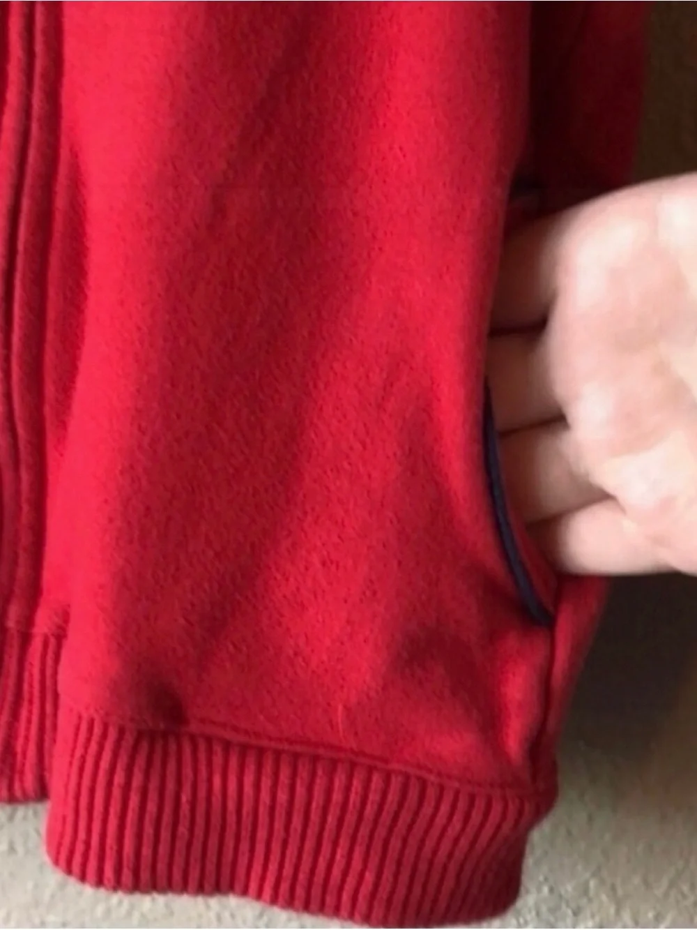 Carter’s Jacket Girls Red Y2K Sleeveless Full Zip Casual Hoodie Jacket Girls 4T